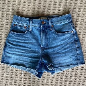 Madewell The Perfect Cutoff Shorts